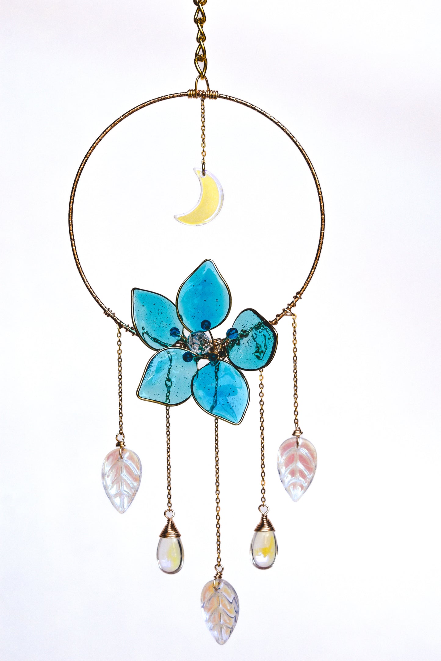 Blue Iris Hanging