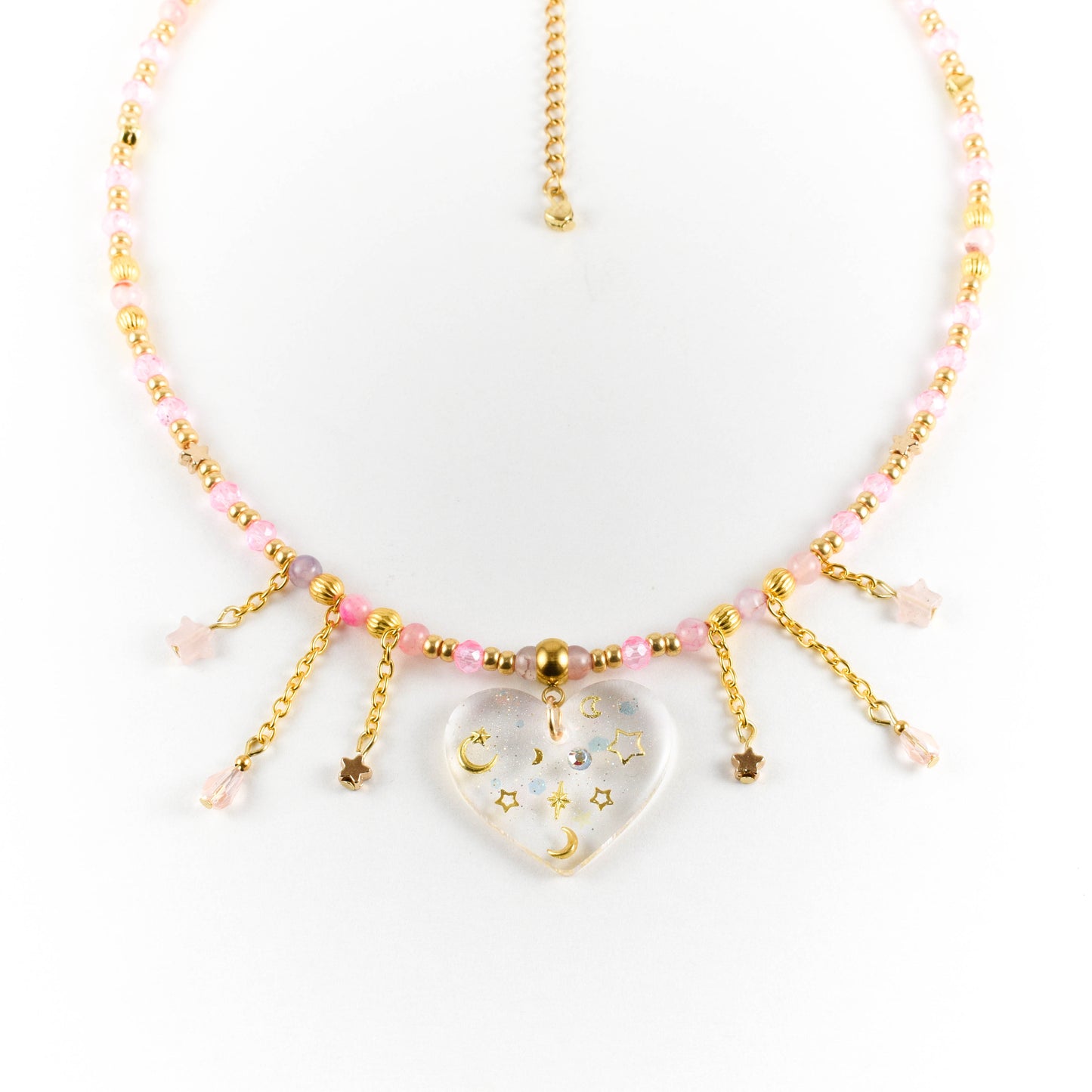 In My Heart Beaded Necklace