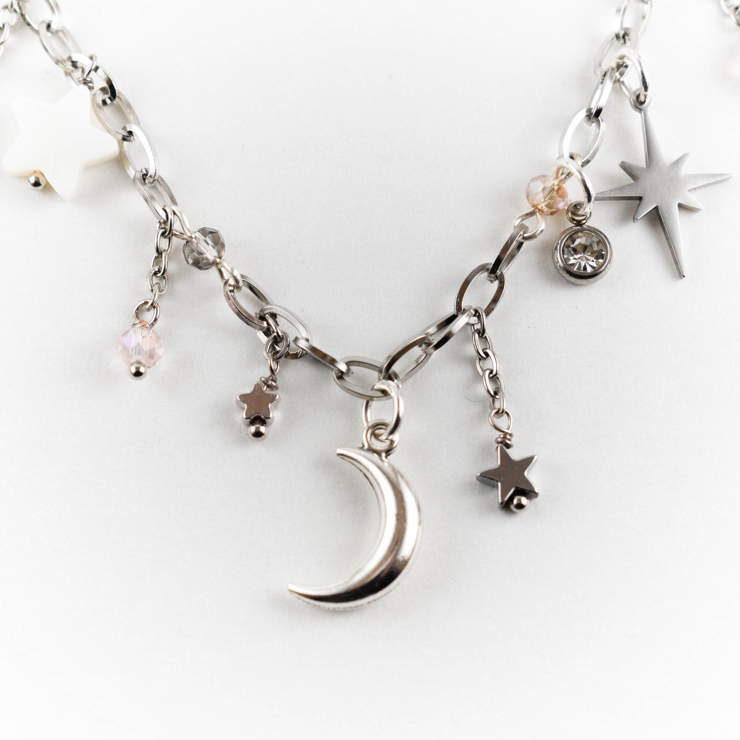 Winter Sky Charm Necklace