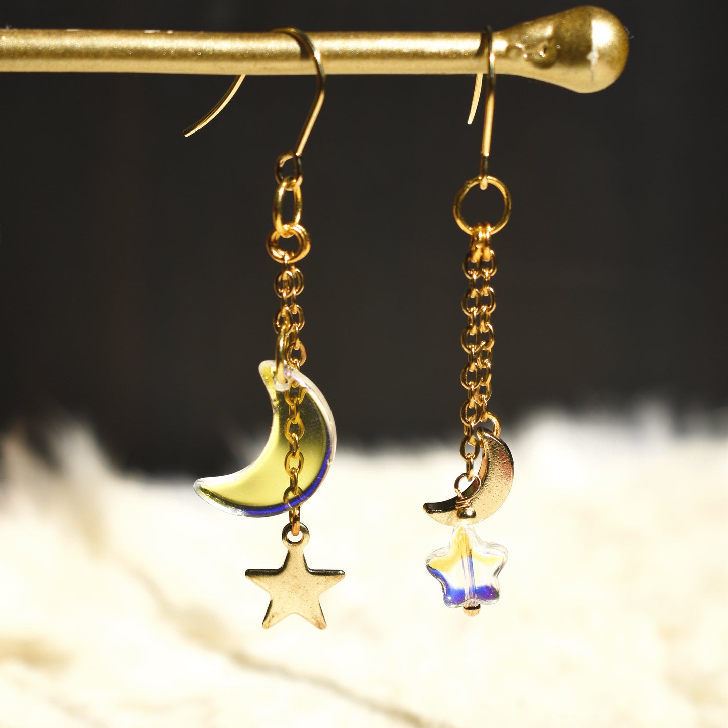 My moon and star girlies Earrings