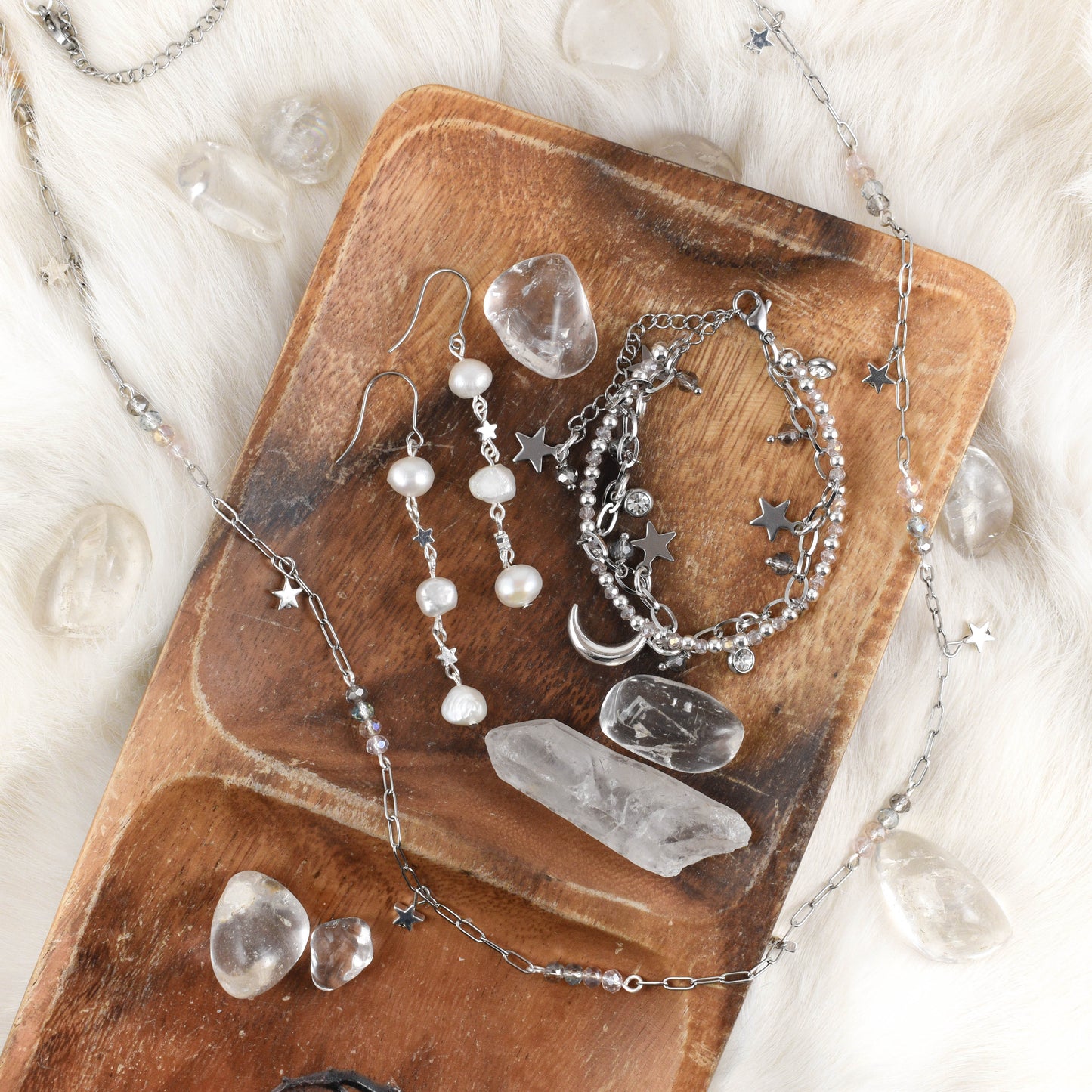 Winter Sky Charm Bracelet