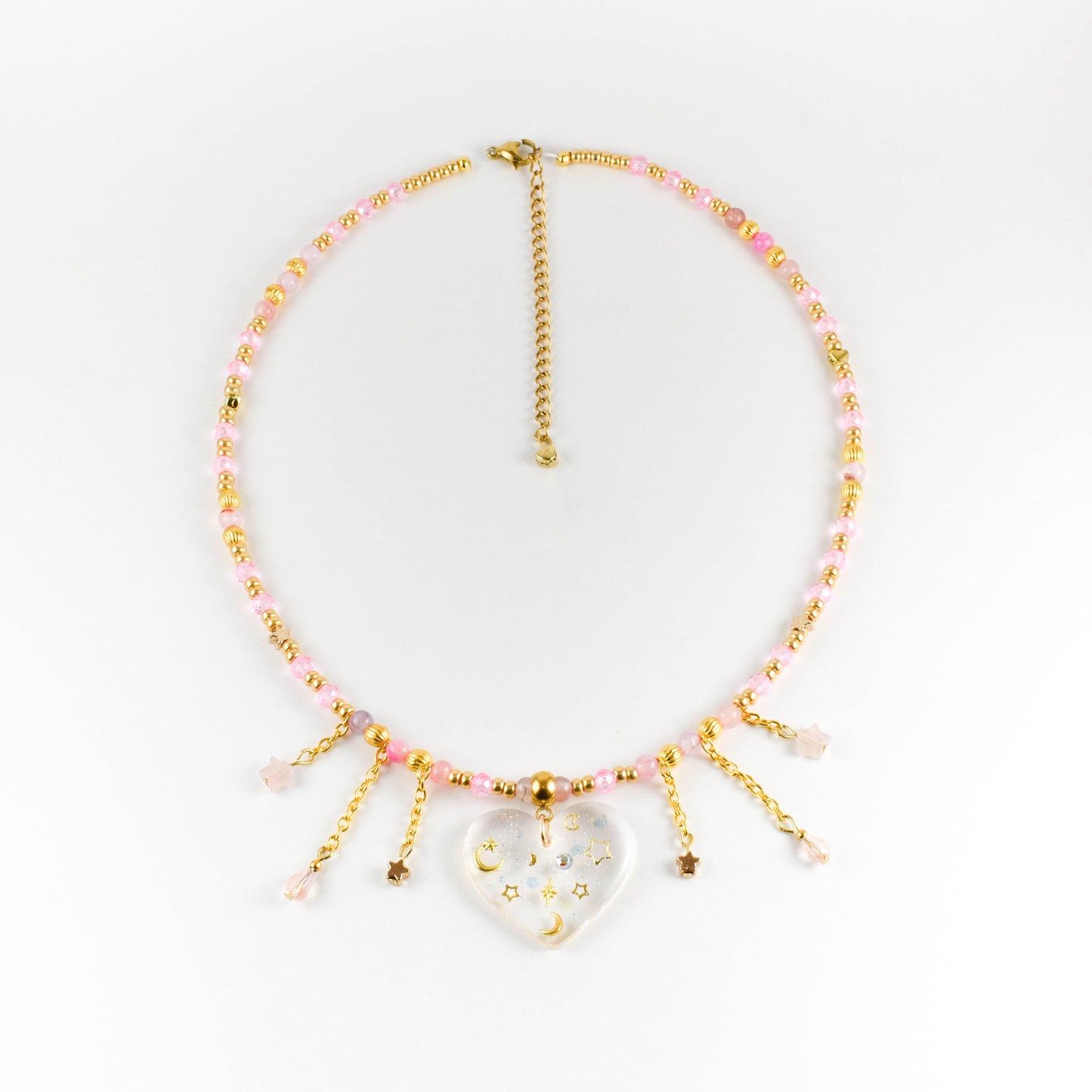 In My Heart Beaded Necklace