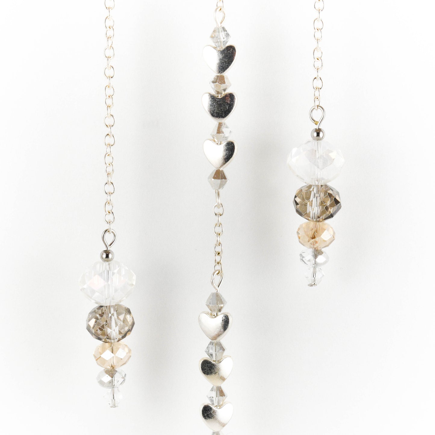 Silver Heart Sun-Catcher