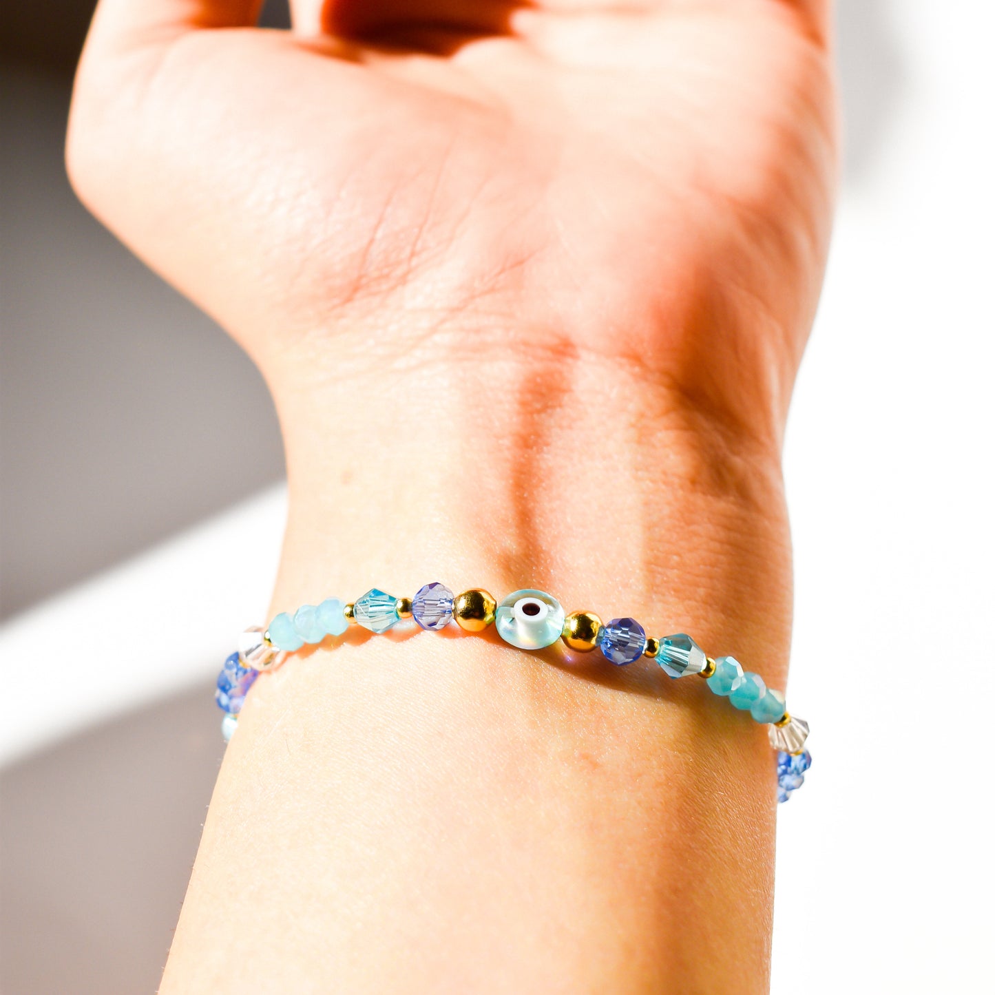 Blue Evil Eye Bracelet