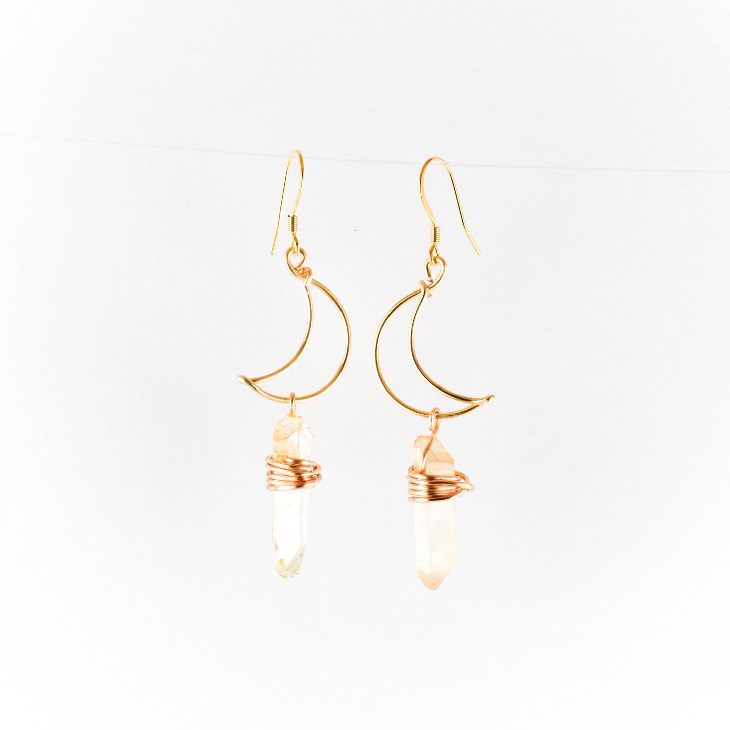 Champagne Luna Earrings