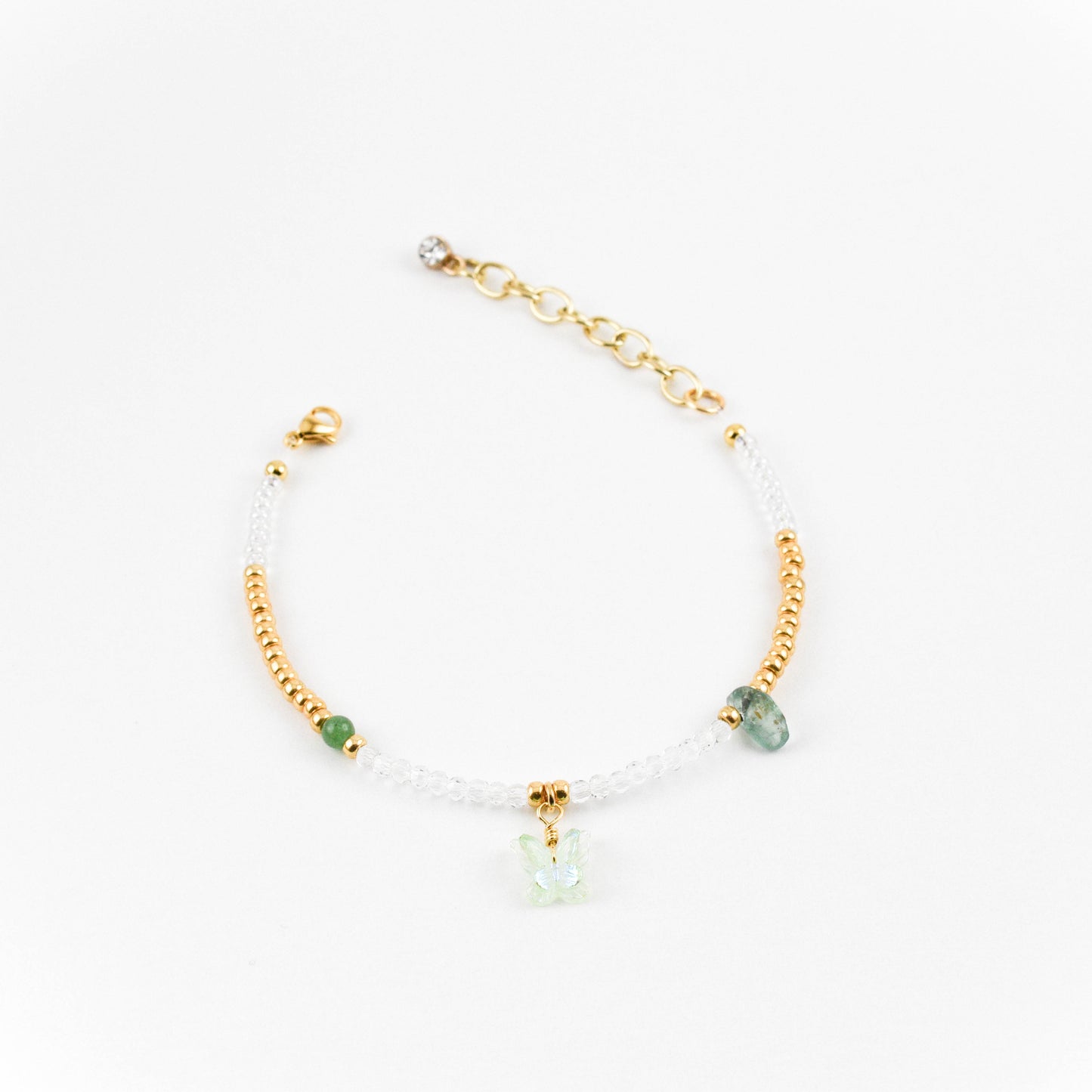Aventurine Butterfly Bracelet