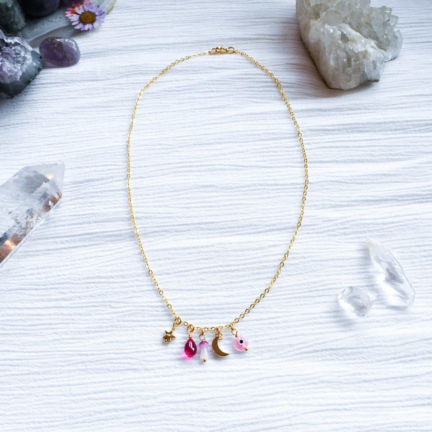 Pink Goddess Necklace