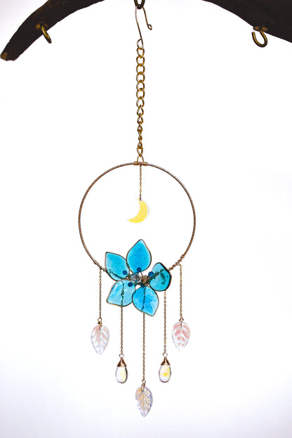 Blue Iris Hanging