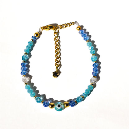 Blue Evil Eye Bracelet