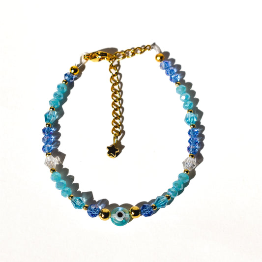 Blue Evil Eye Bracelet