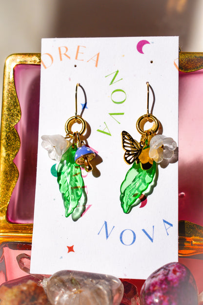 Leaf Pixie Earrings