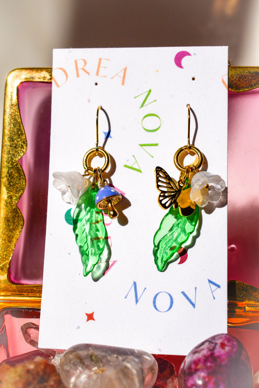 Leaf Pixie Earrings