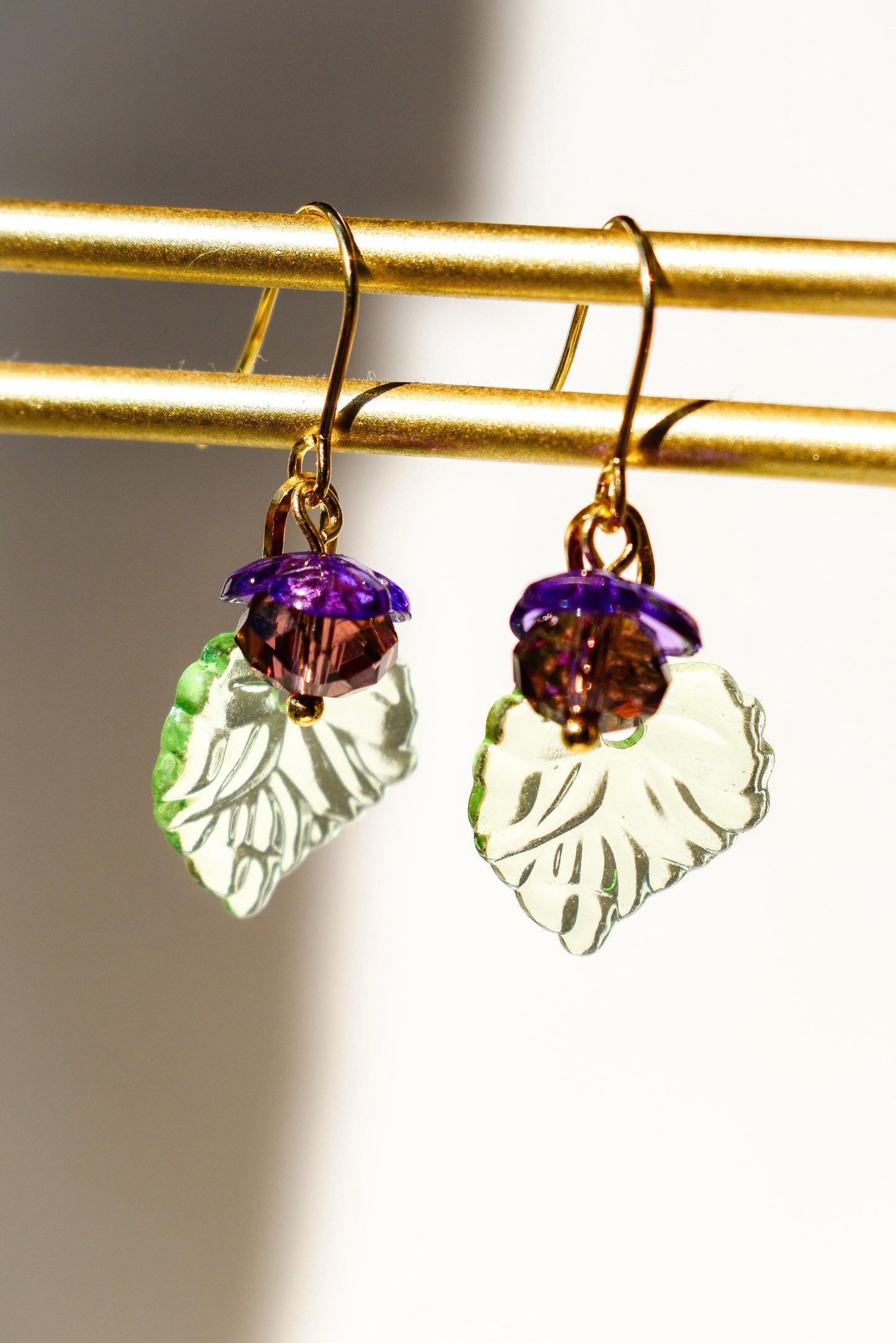 Violet Berry Earrings