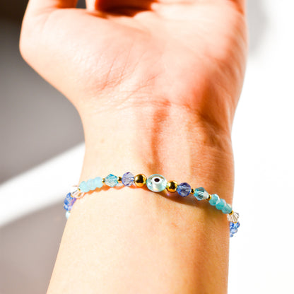 Blue Evil Eye Bracelet