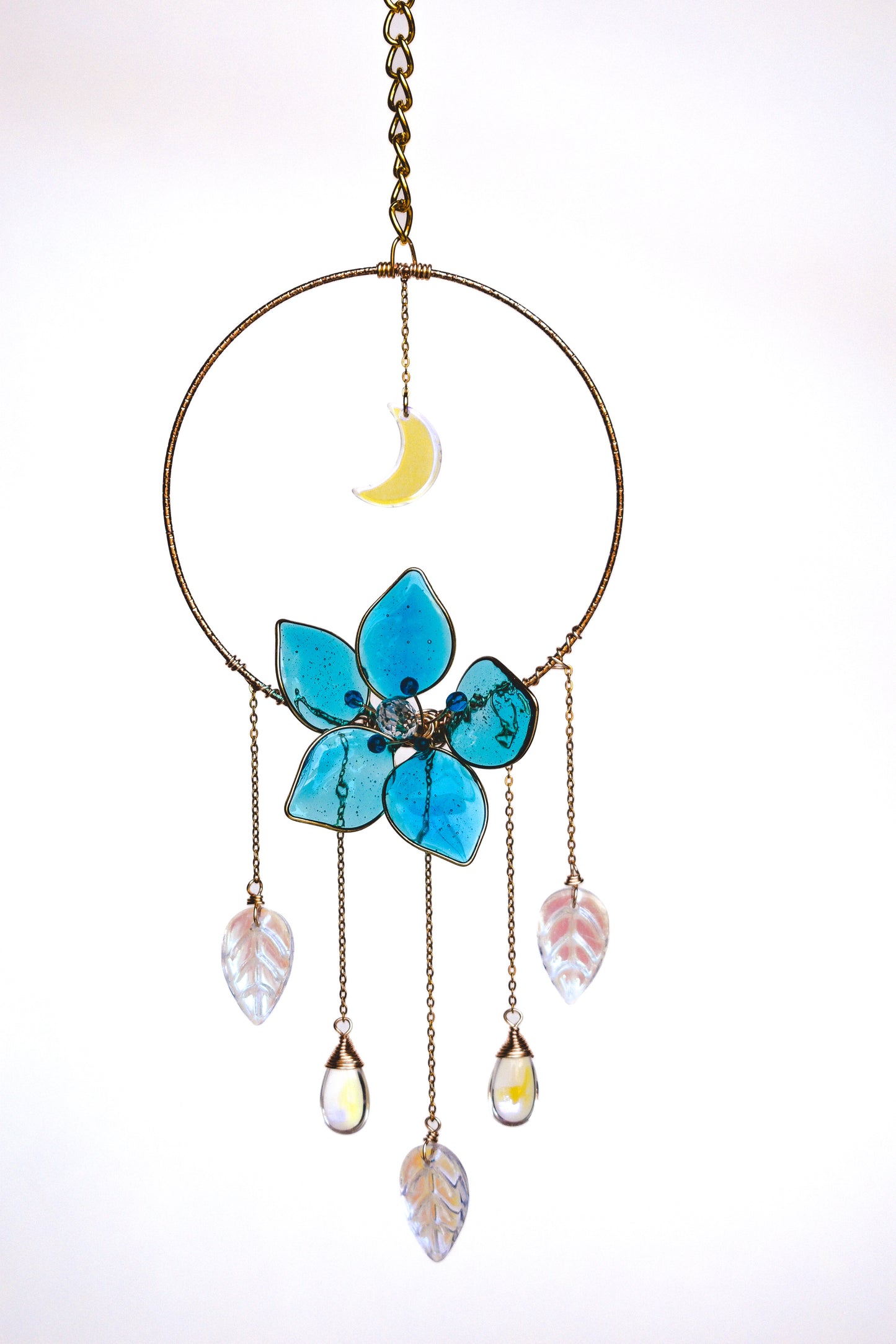 Blue Iris Hanging