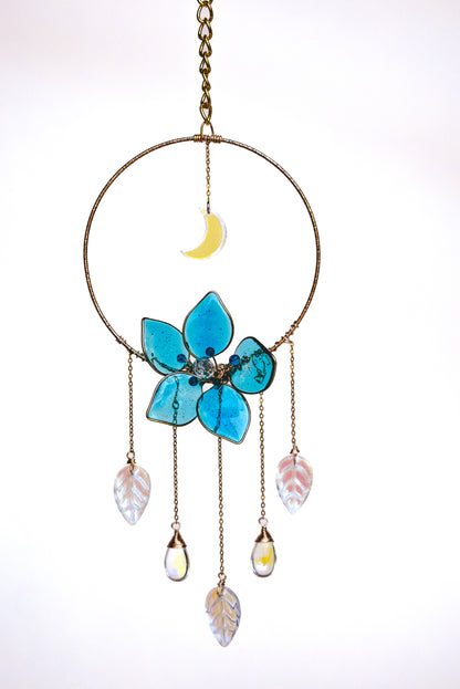 Blue Iris Hanging
