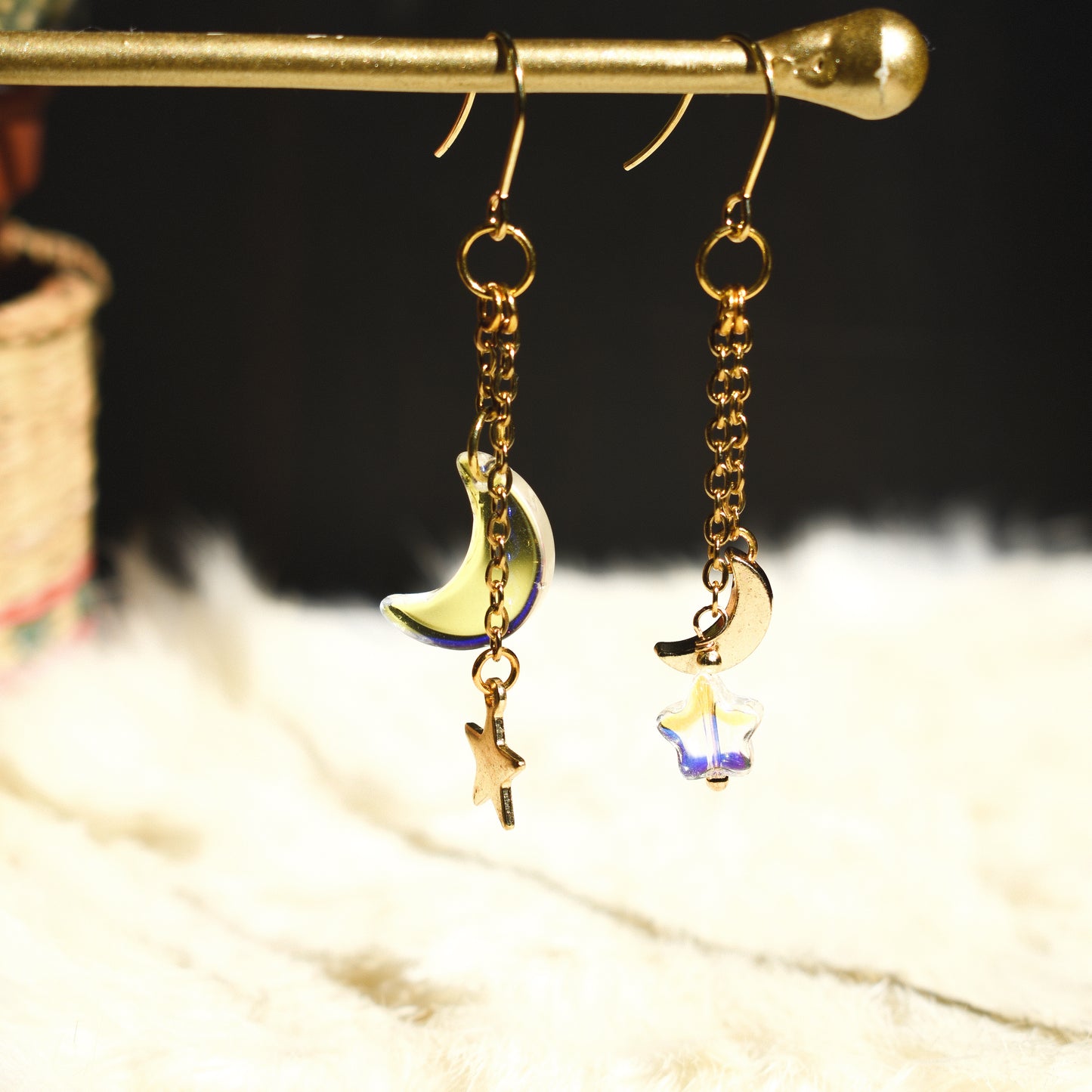 My moon and star girlies Earrings