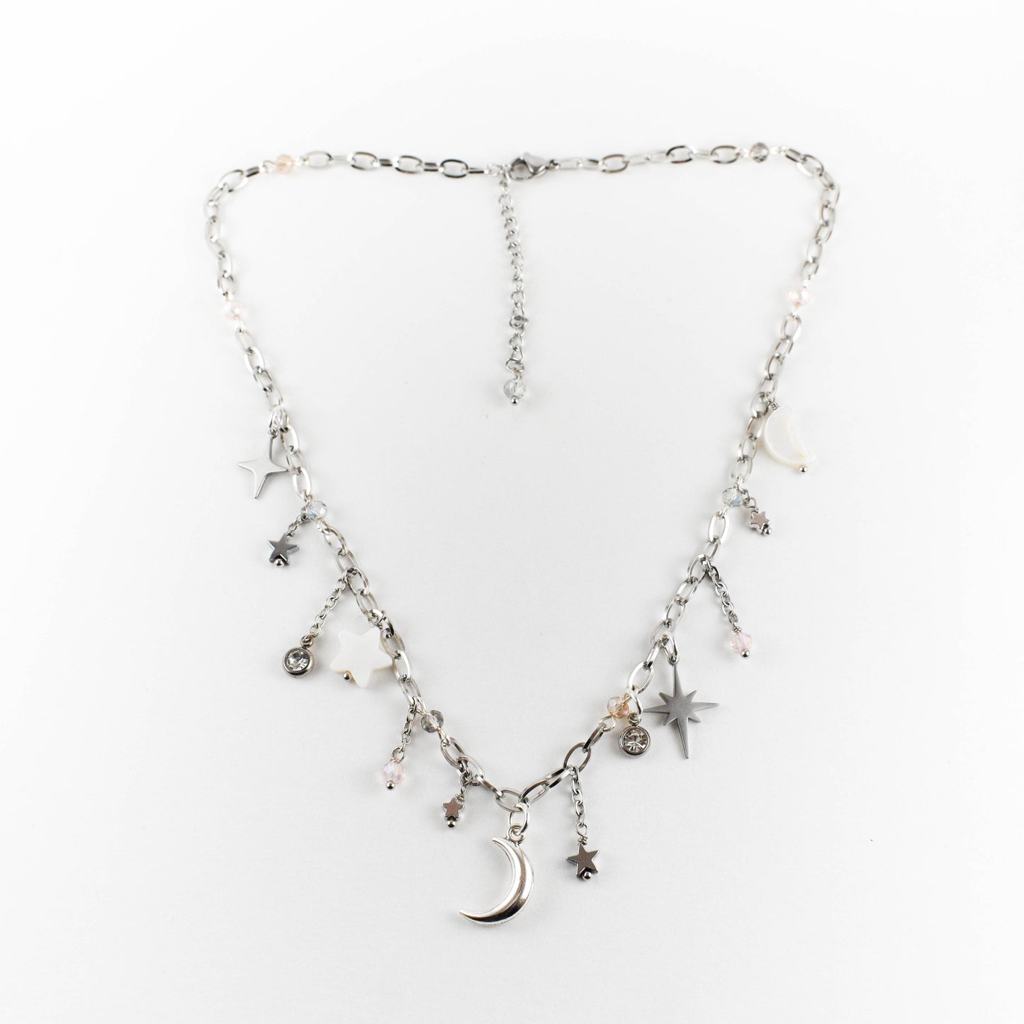 Winter Sky Charm Necklace