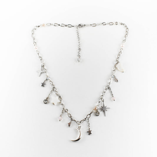 Winter Sky Charm Necklace