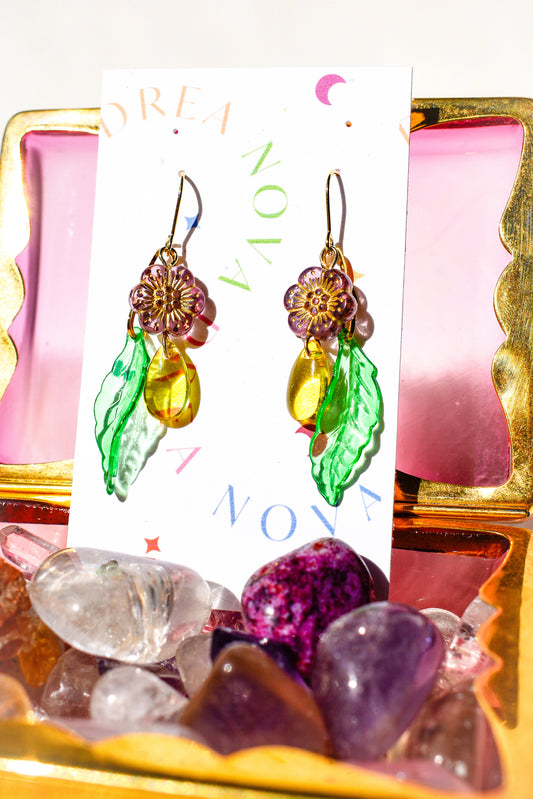Sunshine Flower Earrings