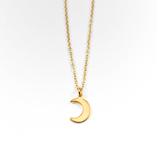 Golden Moon Necklace