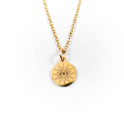 Golden Eye Necklace