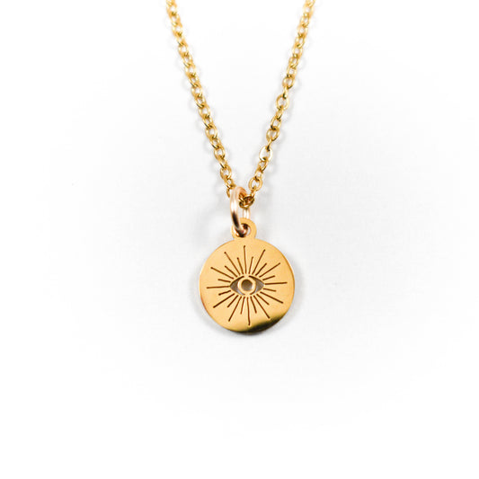 Golden Eye Necklace