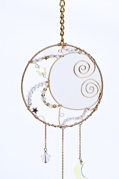 Wire Moon Hanging