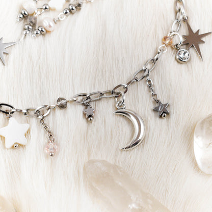 Winter Sky Charm Necklace