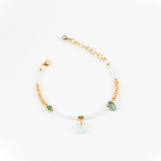 Aventurine Butterfly Bracelet